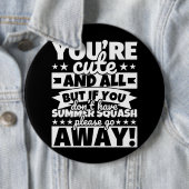 Sommer Squash Lover Food Funny Button (Beispiel)
