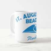 Sommer St. Augustine- Florida Kaffeetasse (Vorderseite Links)