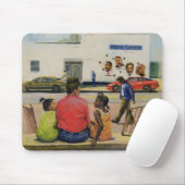 Sommer-StadtStoop 2000 Mousepad (Mit Mouse)