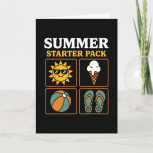 Sommer Starter Pack Sonnen Flip Flops Ll Und Eiscr Karte