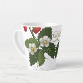Sommer-Stil-Erdbeere Milchtasse (Linke Ecke)