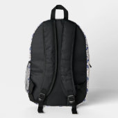 Sommer Stimmung Bedruckter Rucksack (Rückseite)