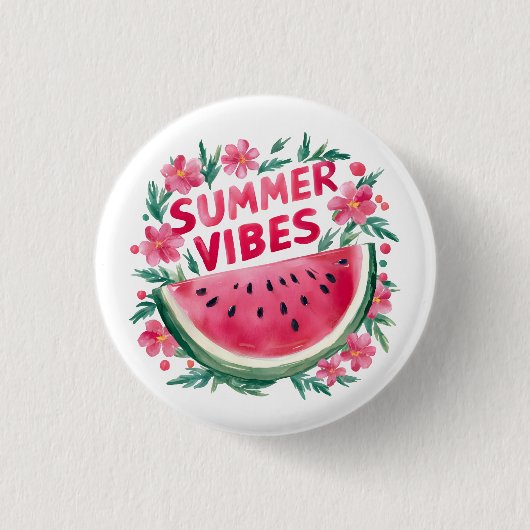 Sommer Stimmung Button (Vorderseite)
