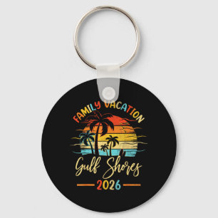 Sommer Stimmung Familienurlaub 2026 Alabama Golf Schlüsselanhänger
