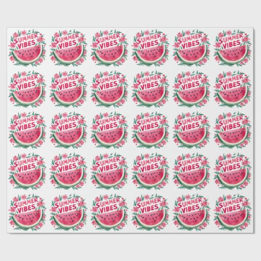 Sommer Stimmung Geschenkpapier (Flach)