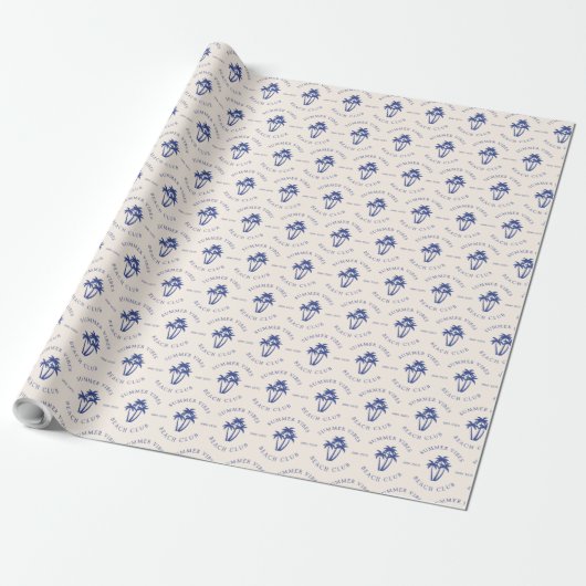 Sommer Stimmung Geschenkpapier (Ungerollt)