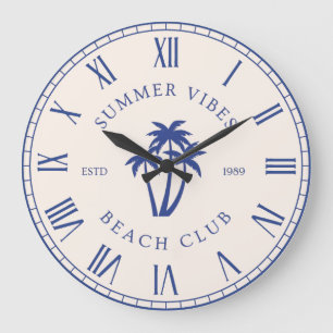 Sommer Stimmung Große Wanduhr