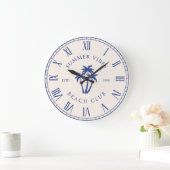 Sommer Stimmung Große Wanduhr (Zuhause)