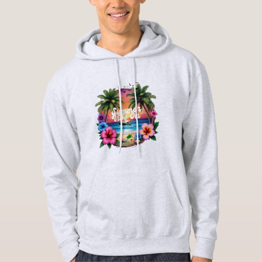 Sommer Stimmung 🌴 Hoodie (Vorderseite)