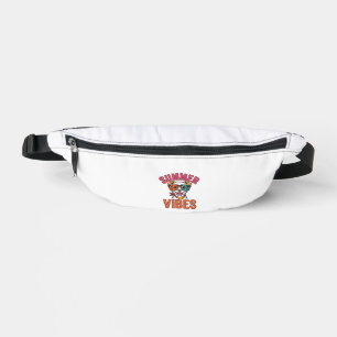 Sommer Stimmung Hund Sonnenbrille Vintage Shirt De Bauchtasche