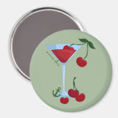 Sommer Stimmung Kirsche Magnet (Vorderseite/Rückseite)