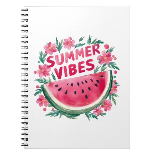 Sommer Stimmung Notizblock (Vorderseite)
