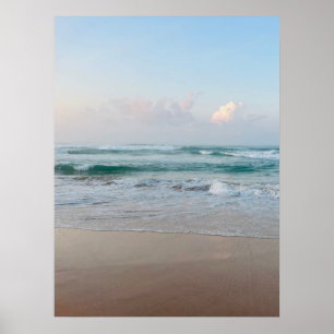 Sommer Stimmung   Ombre Strand Sonne & Sand Monogr Poster