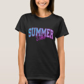Sommer Stimmung Strand Ästhetik T-Shirt (Vorderseite)