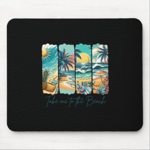 Sommer Stimmung Strandurlaub Sommerzeit Bringt Mic Mousepad