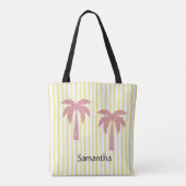 Sommer-Stimmung Streifen Tasche (Rückseite)