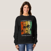 Sommer Stimmung Surferparadies Sommer Sweatshirt (Vorne ganz)