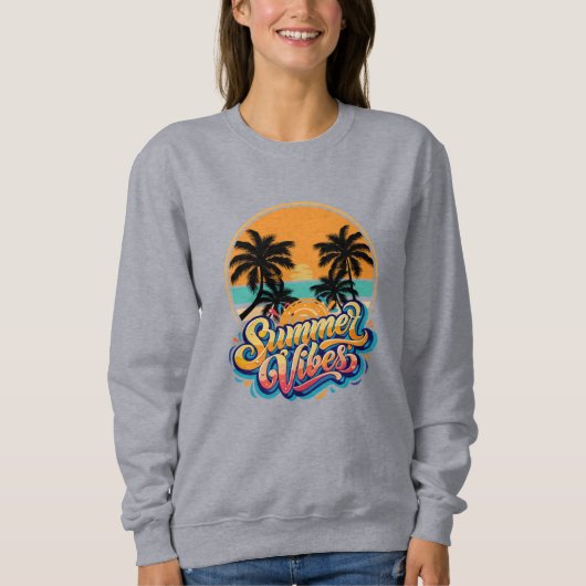 Sommer Stimmung Sweatshirt (Vorderseite)