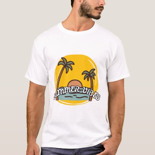 Sommer Stimmung T-Shirt (Vorderseite)