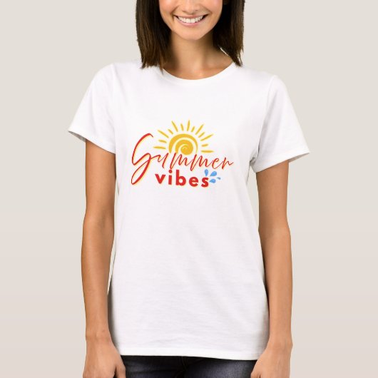 "Sommer Stimmung" T-Shirt (Vorderseite)