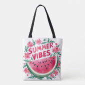 Sommer Stimmung Tasche (Rückseite)