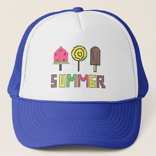 Sommer Stimmung Truckerkappe (Vorderseite)