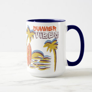 Sommer Stimmung Urlaub Vintage Tasse