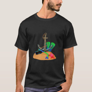 Sommer Strand Anker Strand Accessoires T-Shirt