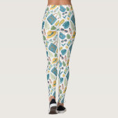 Sommer Strand Essentials Muster (2) Leggings (Rückseite)