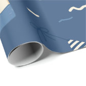 Sommer Strand Essentials Muster (4) Geschenkpapier (Rolleneckpunkt)