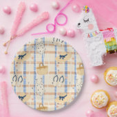 Sommer Strand Essentials Muster (7) Pappteller (Party)