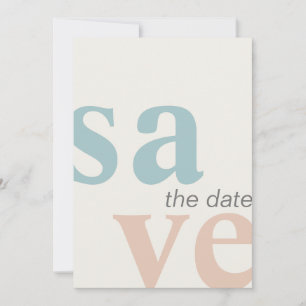 Sommer Strand Foto Save The Date