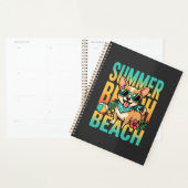 Sommer Strand Hund Urlaub Vektor Planer (Anzeige)
