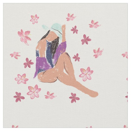 Sommer, Strand Lady Stoff (Nahaufnahme)