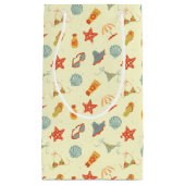 Sommer-Strand-Muster Kleine Geschenktüte (Vorderseite)