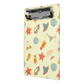 Sommer-Strand-Muster Mini Klemmbrett (Gewinkelt2)