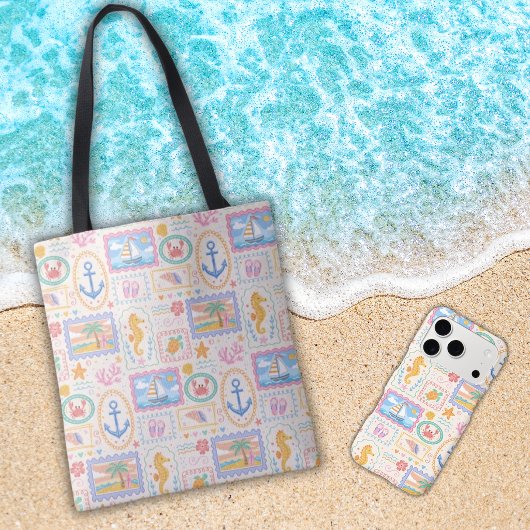 Sommer Strand Muster Süßer Strand  Tasche