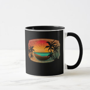 SOMMER STRAND NATUR VINTAGE TASSE