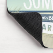 Sommer-Strand-Paradies Mousepad (Ecke)