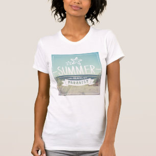 Sommer-Strand-Paradies T-Shirt