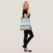 Sommer-Strand-Paradies Tasche (Am Model)