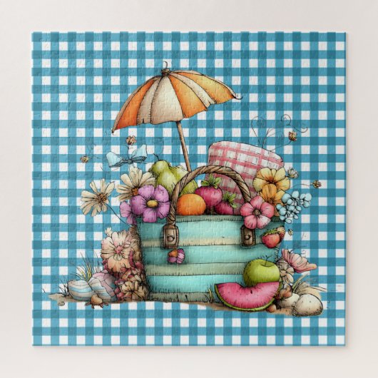 Sommer Strand Puzzle (Vertikal)