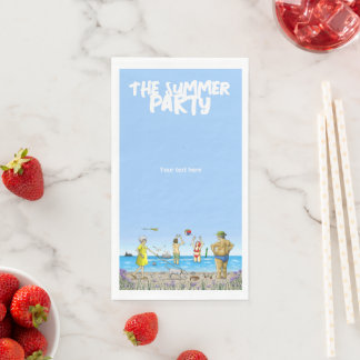 Sommer-Strandparty Serviette