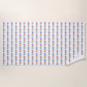 Sommer Strandtuch (Vorderseite)