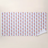 Sommer Strandtuch (Vorderseite)