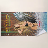 Sommer Strandtuch (Vorderseite)