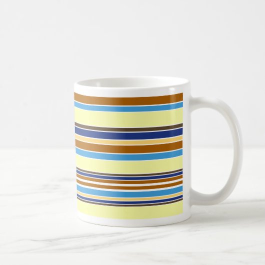 Sommer-Streifen Kaffeetasse (Rechts)