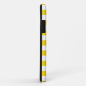 Sommer Stripes super zitronengelben iPhone 5/5S Case-Mate iPhone Hülle (Hinten/Rechts)