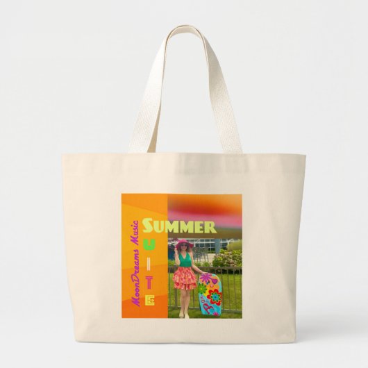 Sommer-Suite Jumbo Stoffbeutel (Vorne)