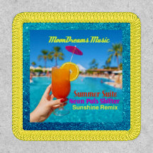 Sommer-Suite Neon-Sonnenschein-Patch